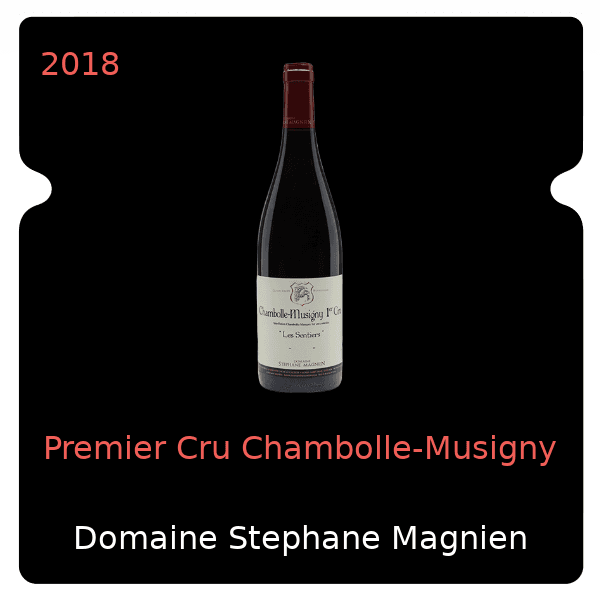 Stephane Magnien Premier Cru Chambolle-Musigny 2018