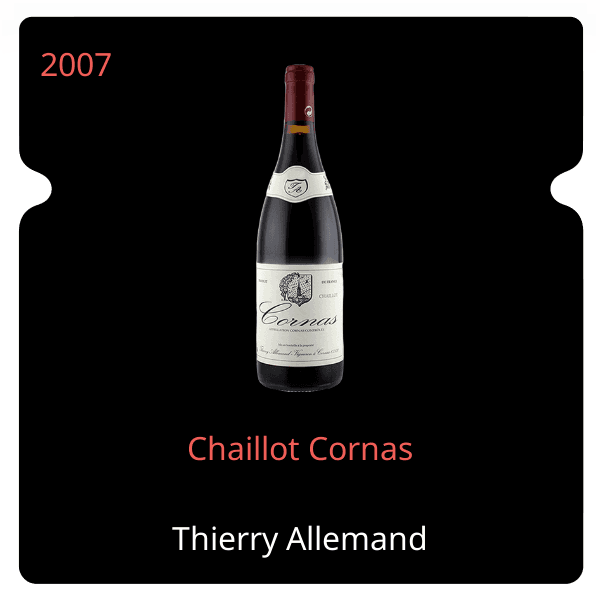 Thierry Allemand Chaillot Cornas 2007
