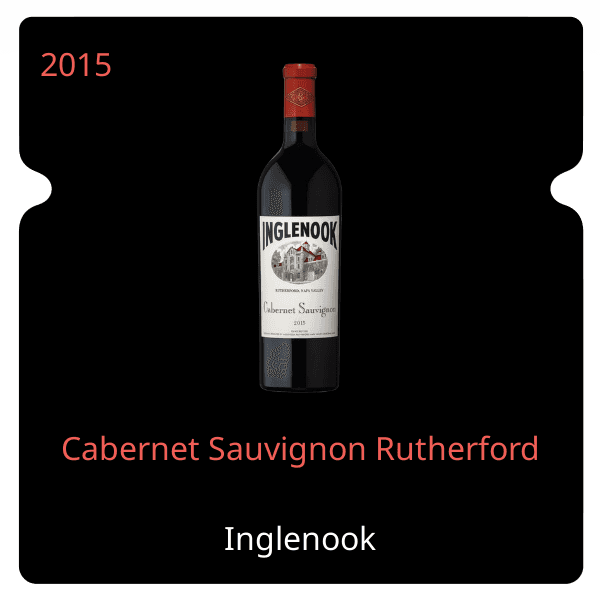 Inglenook Cabernet Sauvignon Rutherford 2015