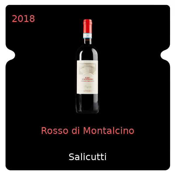 Salicutti Rosso di Montalcino 2018