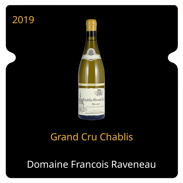 Francois Raveneau Grand Cru Chablis 2019