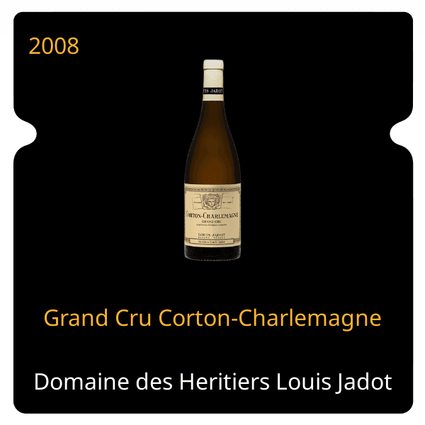 Heritiers Louis Jadot Grand Cru Corton-Charlemagne 2008