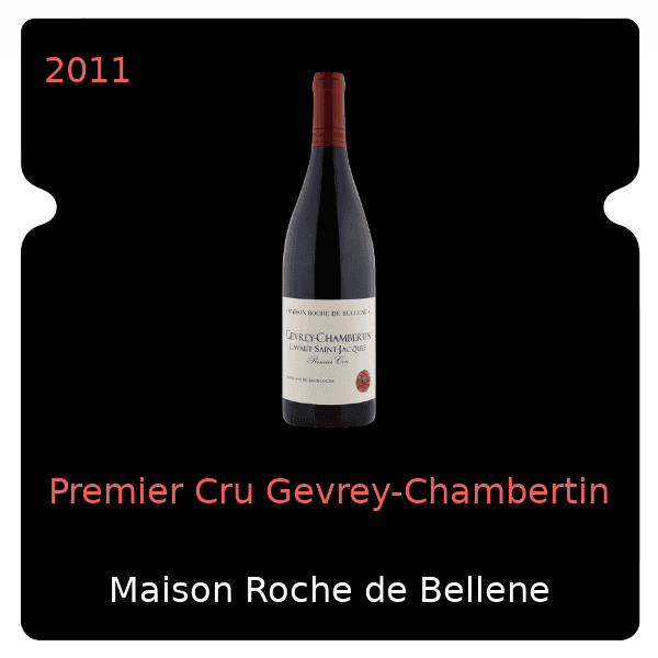 Roche de Bellene Premier Cru Gevrey-Chambertin 2011