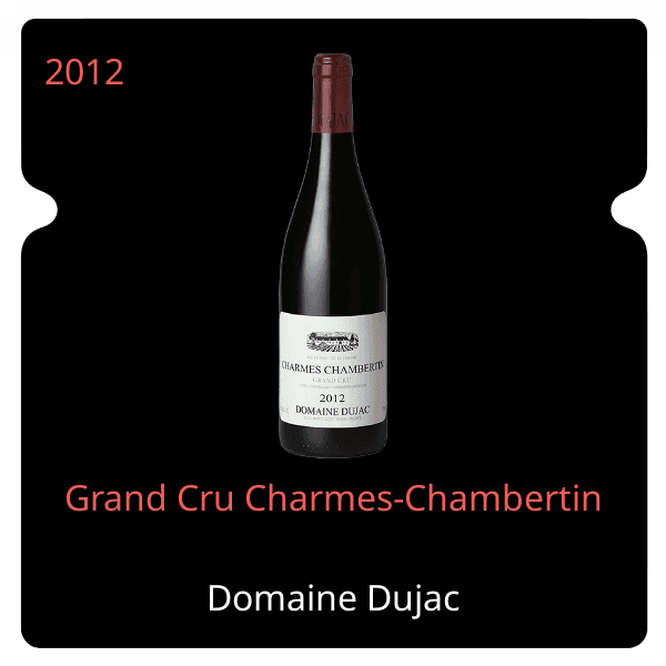 Dujac Grand Cru Charmes-Chambertin 2012