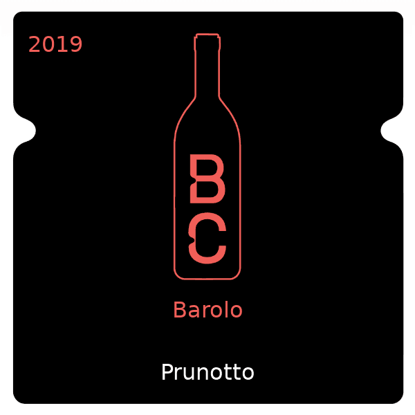 Prunotto Barolo 2019