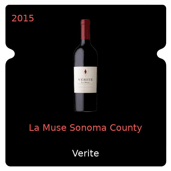 Verite La Muse Sonoma County 2015