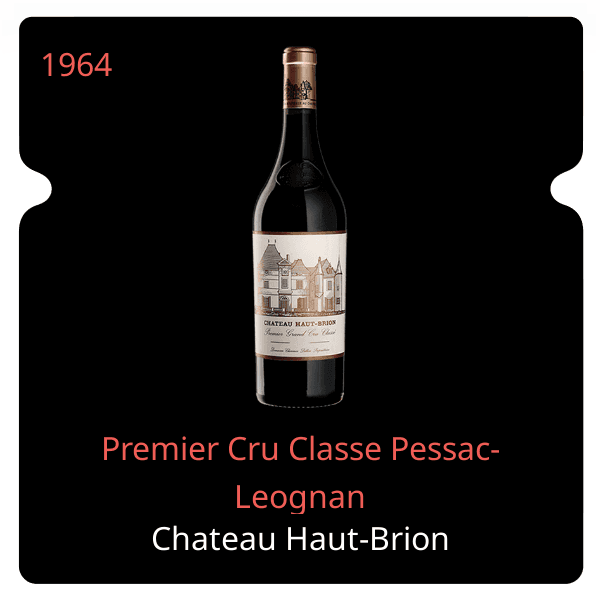 Haut-Brion Premier Cru Classe Pessac-Leognan 1964