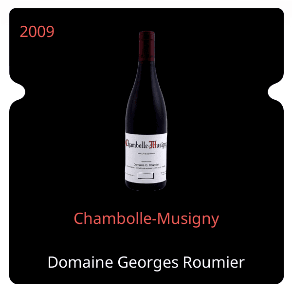 Georges Roumier Chambolle-Musigny 2009