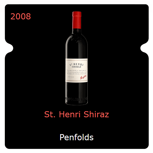 Penfolds St. Henri Shiraz 2008