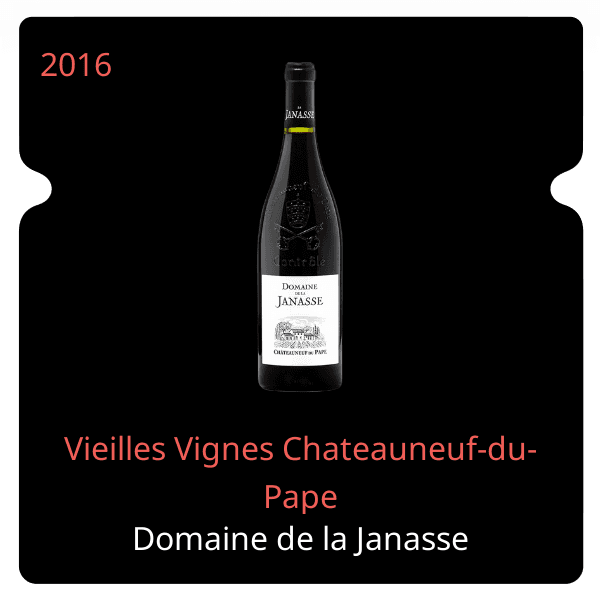 Janasse Vieilles Vignes Chateauneuf-du-Pape 2016