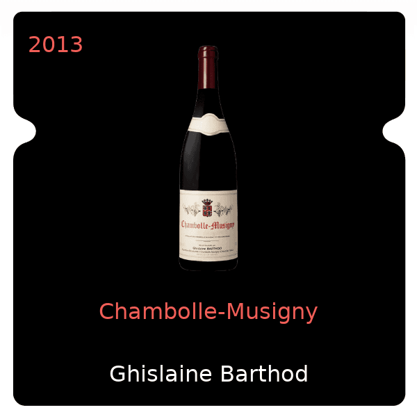 Ghislaine Barthod Chambolle-Musigny 2013