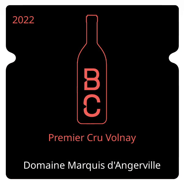 Marquis d'Angerville Premier Cru Volnay 2022