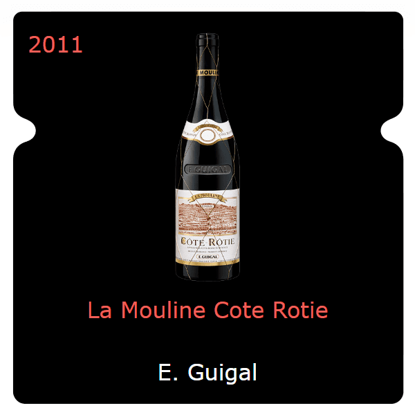 E. Guigal La Mouline Cote Rotie 2011