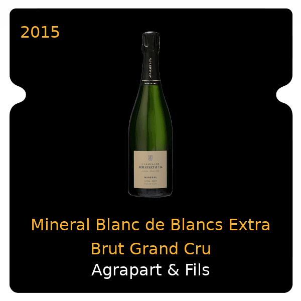 Agrapart & Fils Mineral Blanc de Blancs Extra Brut Grand Cru 2015