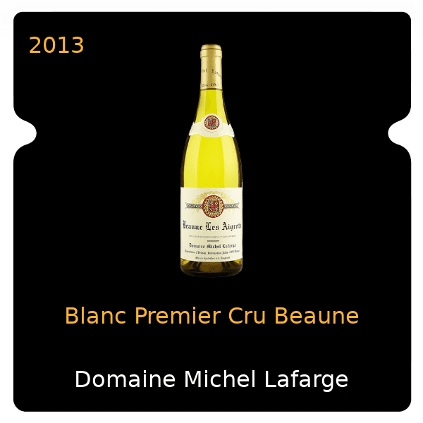 Michel Lafarge Blanc Premier Cru Beaune 2013
