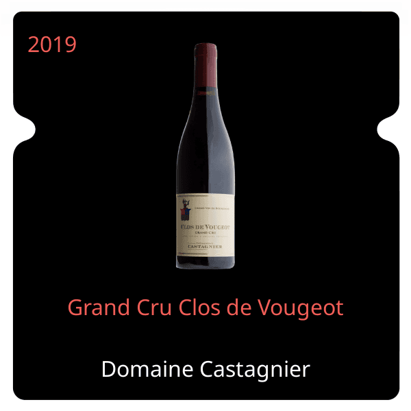 Castagnier Grand Cru Clos de Vougeot 2019