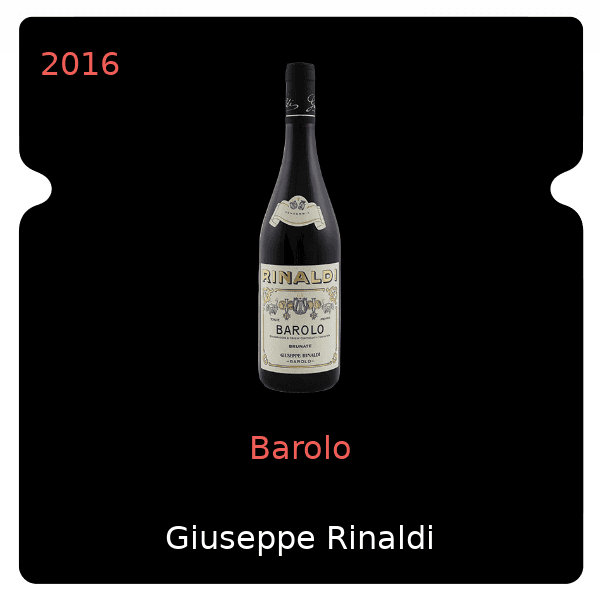Giuseppe Rinaldi Barolo 2016