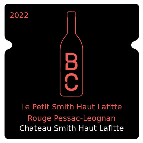 Smith Haut Lafitte Le Petit Smith Haut Lafitte Rouge Pessac-Leognan 2022