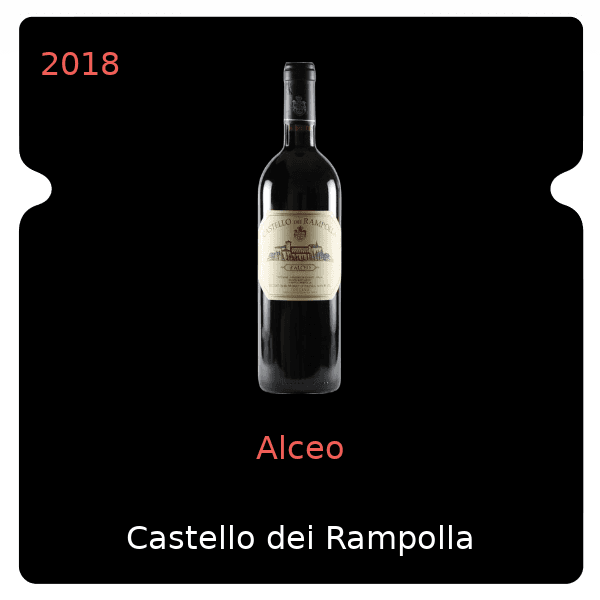 Rampolla Alceo 2018