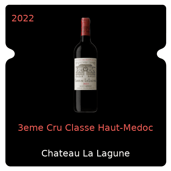 Lagune 3eme Cru Classe Haut-Medoc 2022