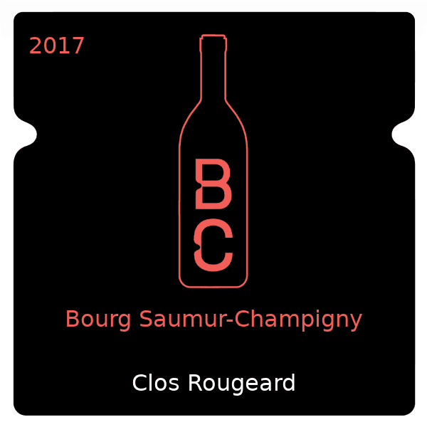 Rougeard Bourg Saumur-Champigny 2017