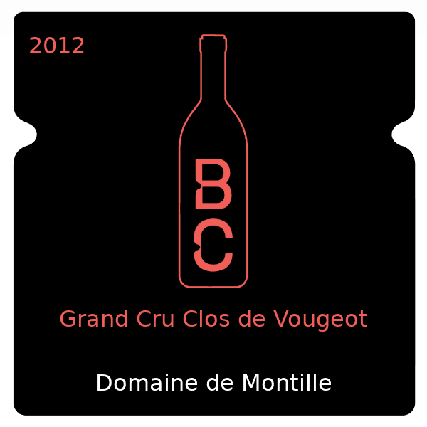 Montille Grand Cru Clos de Vougeot 2012