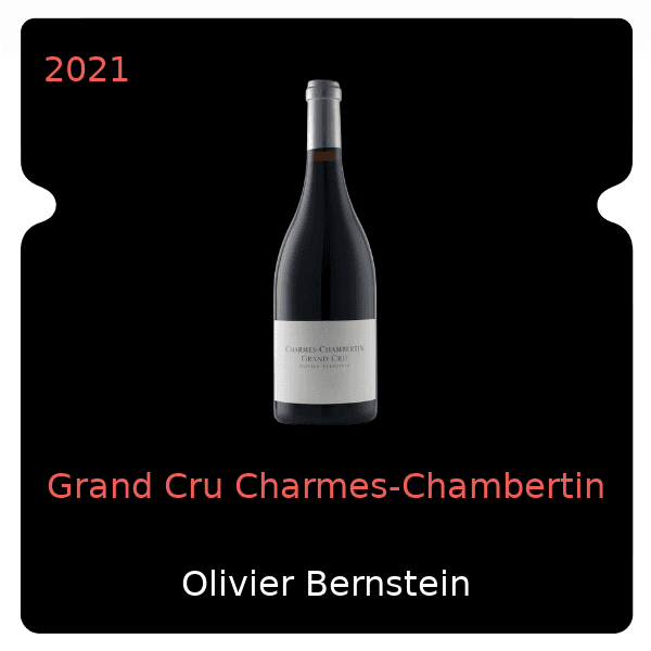 Olivier Bernstein Grand Cru Charmes-Chambertin 2021