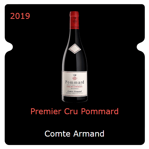 Comte Armand Premier Cru Pommard 2019