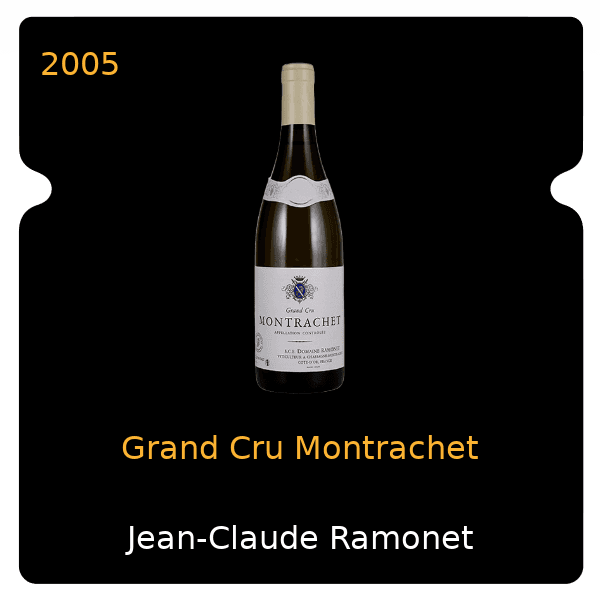Jean-Claude Ramonet Grand Cru Montrachet 2005