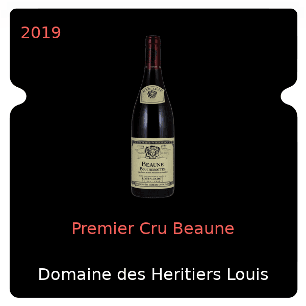 Heritiers Louis Jadot Premier Cru Beaune 2019