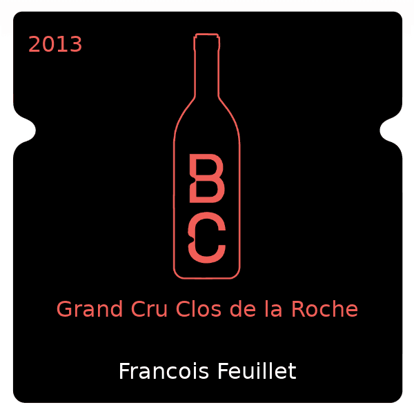 Francois Feuillet Grand Cru Clos de la Roche 2013