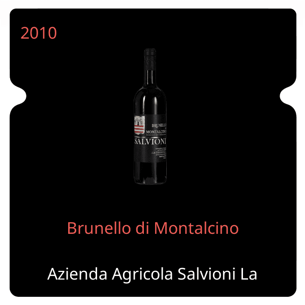 Salvioni Brunello di Montalcino 2010