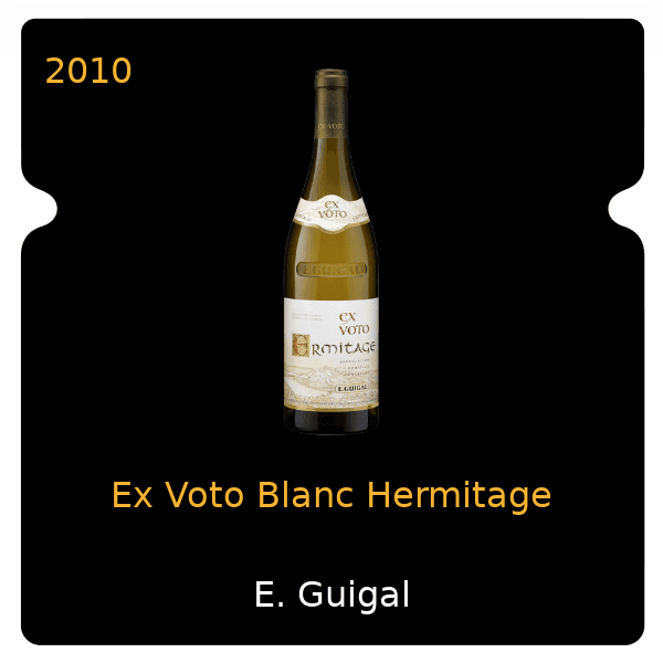 E. Guigal Ex Voto Blanc Hermitage 2010