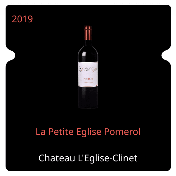L'Eglise-Clinet La Petite Eglise Pomerol 2019