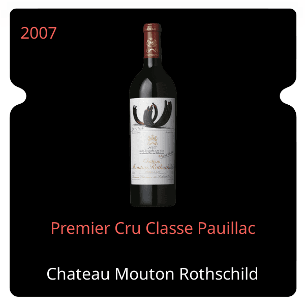 Mouton Rothschild Premier Cru Classe Pauillac 2007