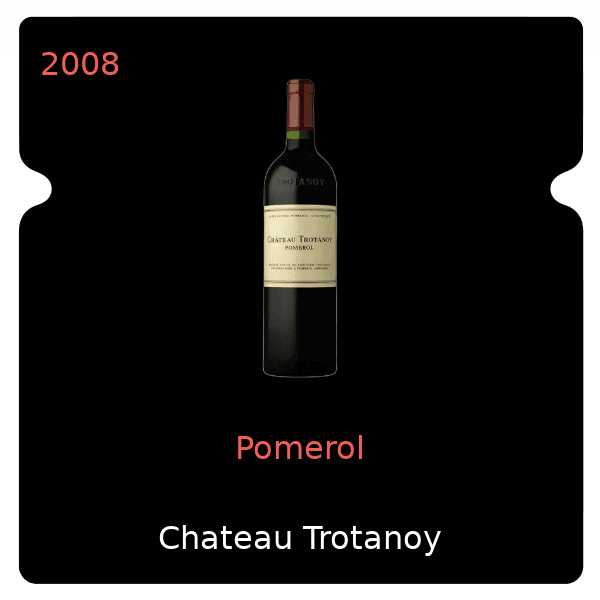 Trotanoy Pomerol 2008