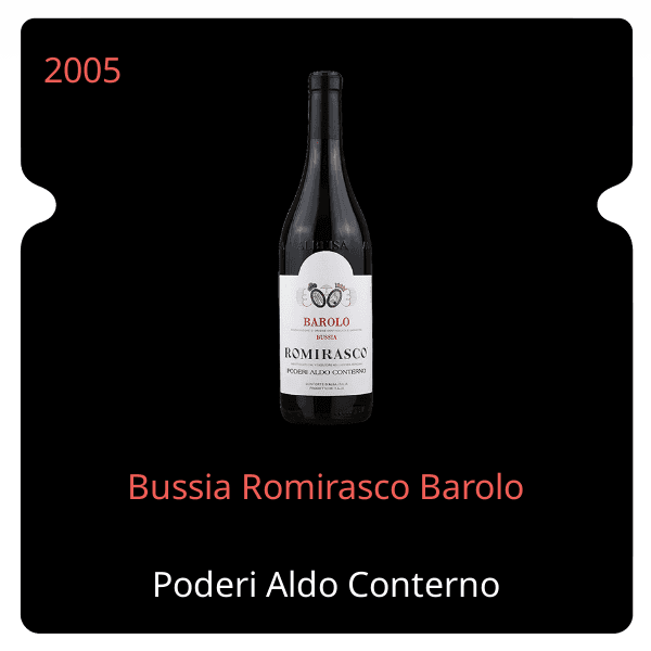 Aldo Conterno Bussia Romirasco Barolo 2005