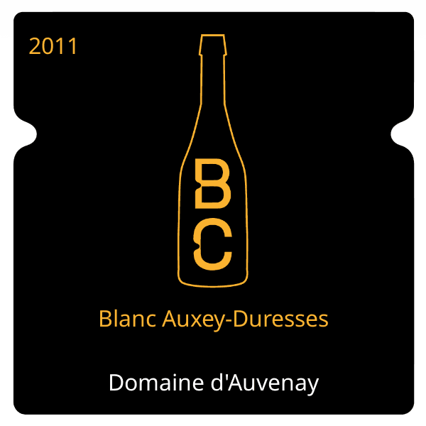 d'Auvenay Blanc Auxey-Duresses 2011