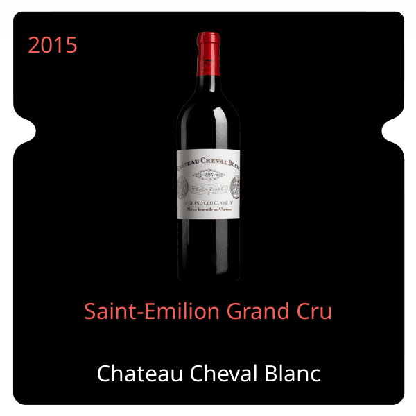 Cheval Blanc Saint-Emilion Grand Cru 2015