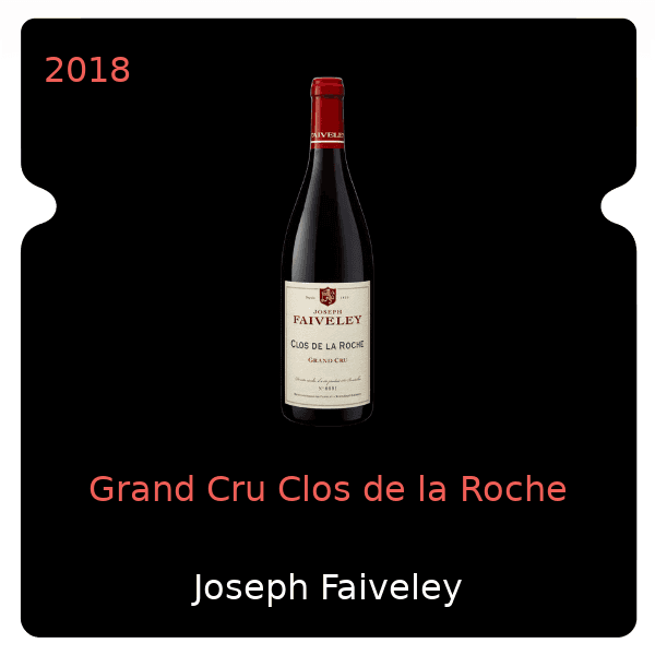 Joseph Faiveley Grand Cru Clos de la Roche 2018
