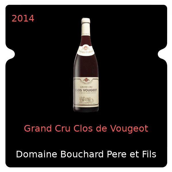 Bouchard Pere et Fils Grand Cru Clos de Vougeot 2014
