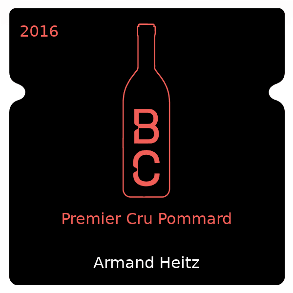 Comte Armand Premier Cru Pommard 2016