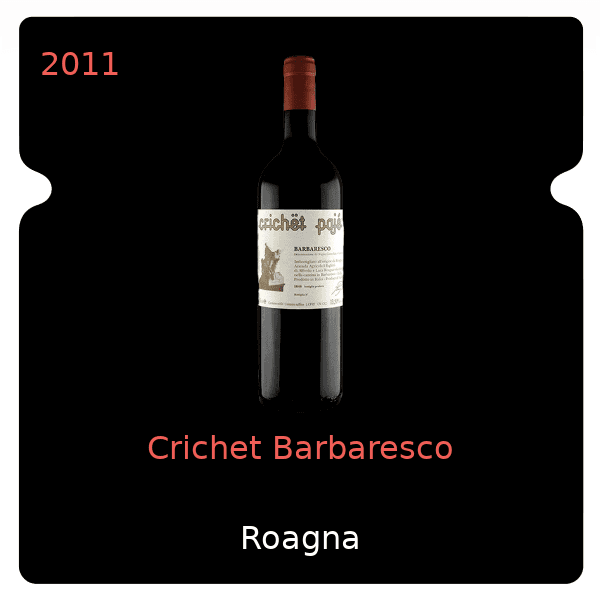 Roagna Crichet Barbaresco 2011
