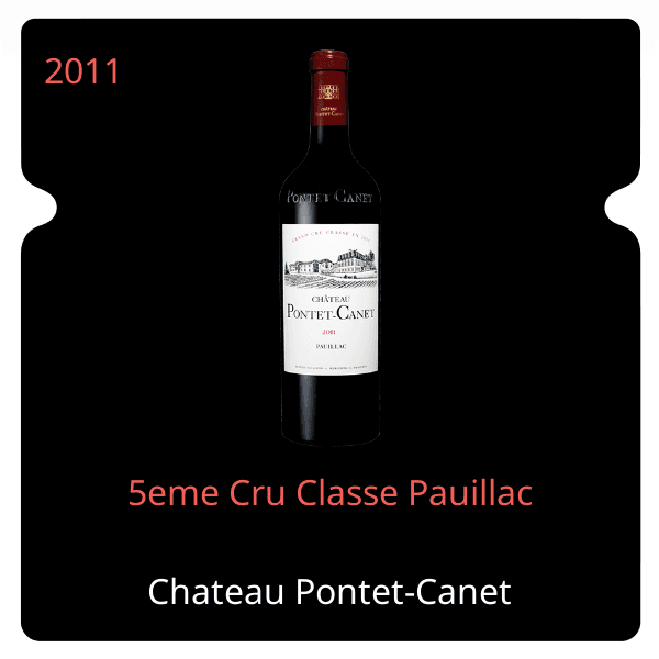 Pontet-Canet 5eme Cru Classe Pauillac 2011