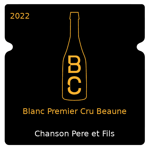 Chanson Pere et Fils Blanc Premier Cru Beaune 2022