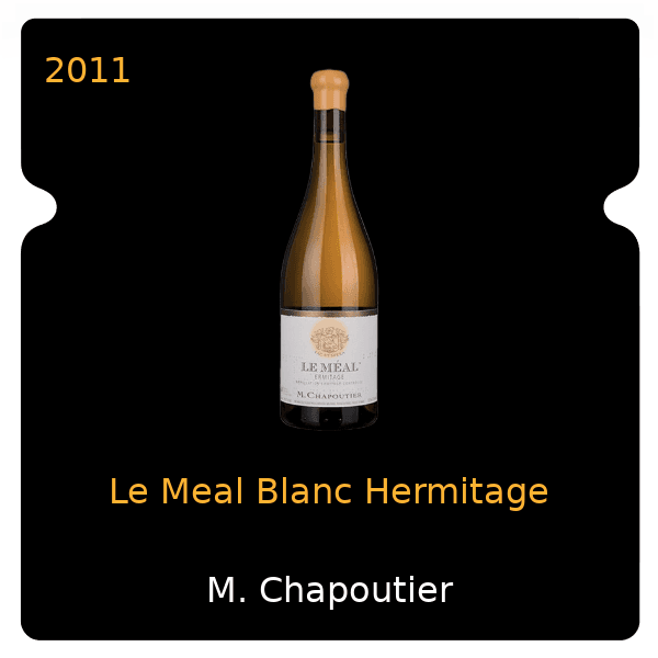 M. Chapoutier Le Meal Blanc Hermitage 2011