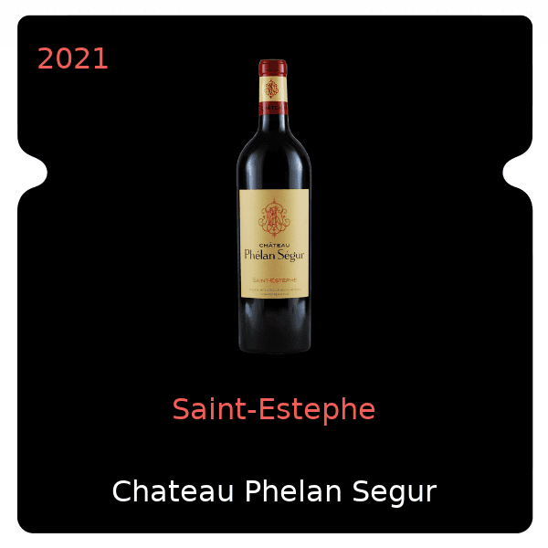 Phelan Segur Saint-Estephe 2021