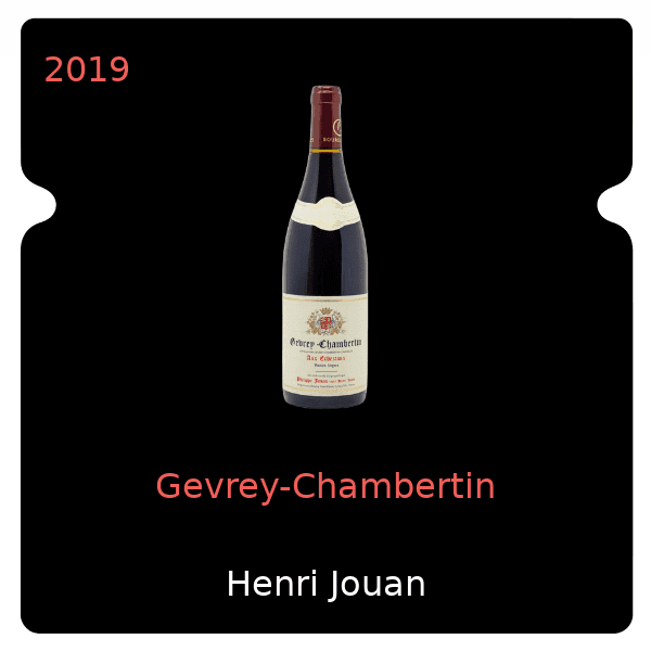 Henri Jouan Gevrey-Chambertin 2019