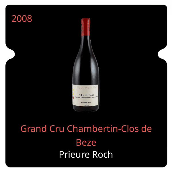 Prieure Roch Grand Cru Chambertin-Clos de Beze 2008