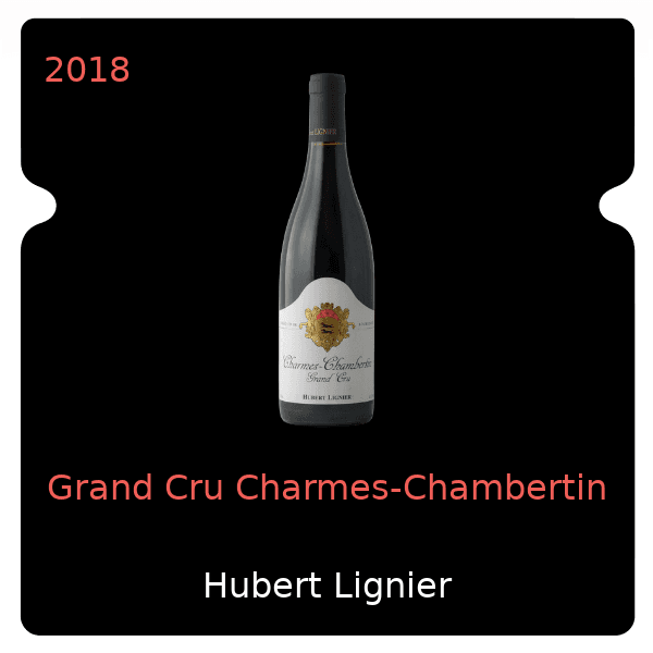 Hubert Lignier Grand Cru Charmes-Chambertin 2018